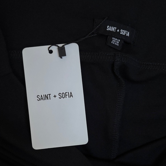 Saint + Sofia Runway Pant Black, 14 - Picture 3 of 4